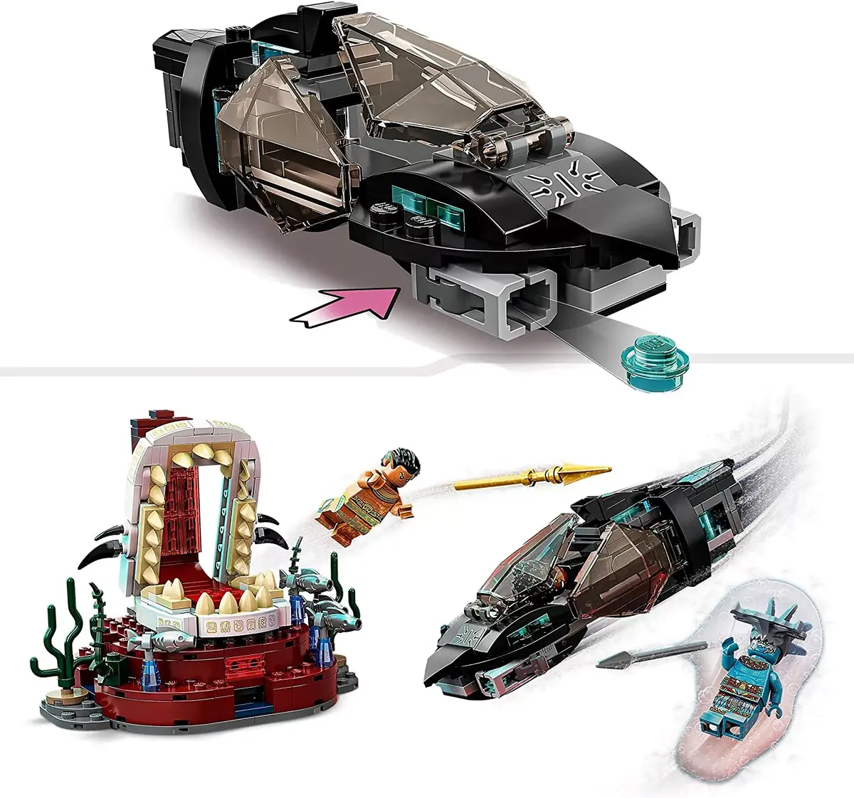 LEGO Super Heroes King Namor's Throne Room 76213 Photo 8