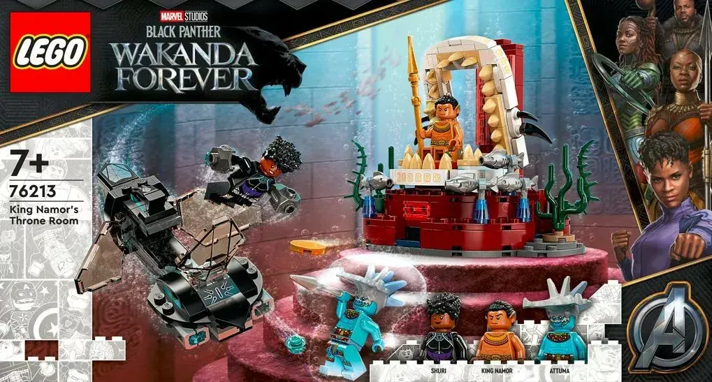 LEGO Super Heroes King Namor's Throne Room 76213 Photo 21
