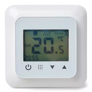 Термостат Heatcom HC60 адаптивный с датчиком пола, белый