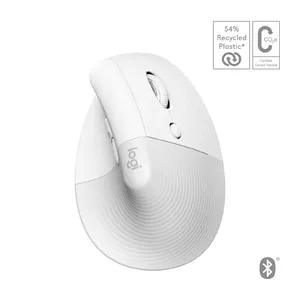 Мышь USB Оптическая Logitech 910-006477 Вертикальная Белая