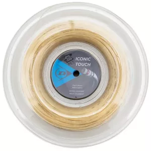Strings for tennis DUNLOP ICONIC TOUCH 17G/1,25mm/200M REEL Natural