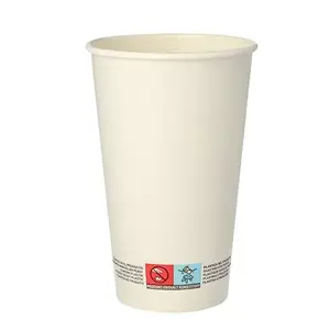 Disposable cup Papstar 87459 400 ml Cardboard White 50 pcs