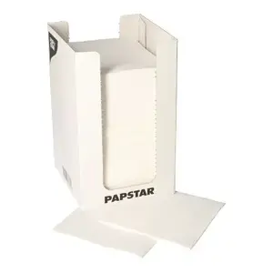 Paper Napkins Papstar 87361 Tissue Paper White 100 pcs