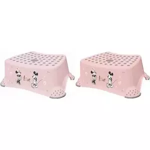 Подставка-ступенька keeeper Minnie Mouse 40,5×28,5×14 см розовая
