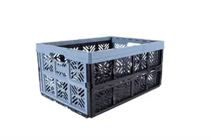 Storage box keeeper 10224680 Rectangular Blue 32L 480x350mm