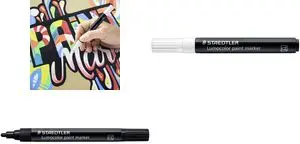 Staedtler Lumocolor Marķieris Melns 1 gab