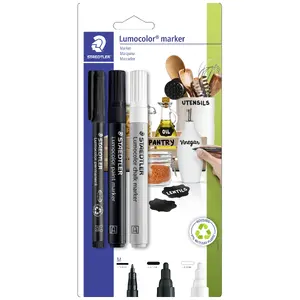 Маркер Staedtler 60 BK-7, модель 60 BK-7, чернiй цвет