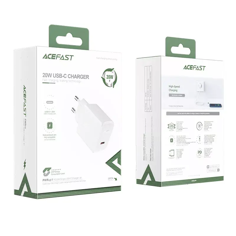 Acefast A1 USB Type-C 20W lādētājs Photo 12