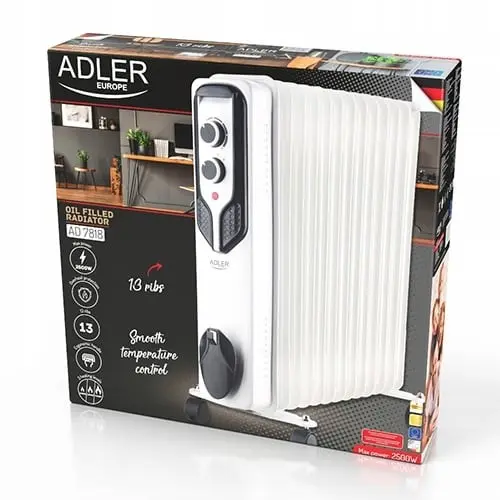 Масляный электрообогреватель Adler AD 7818 Photo 6
