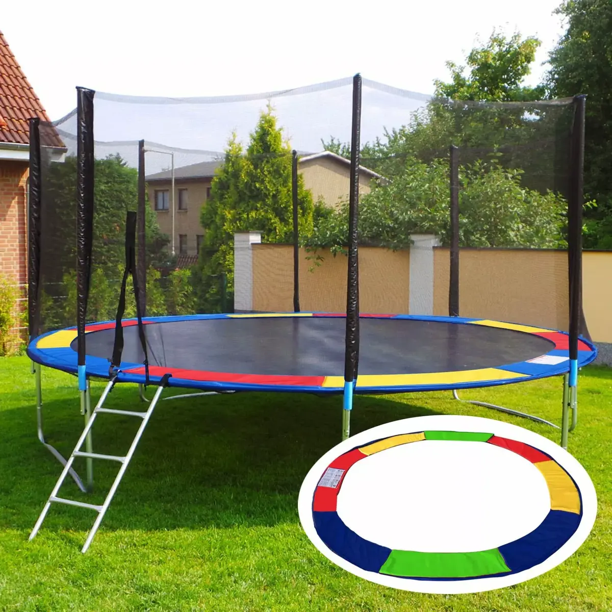 Springos TP-10FT 305 CM MULTI spring cover Photo 5