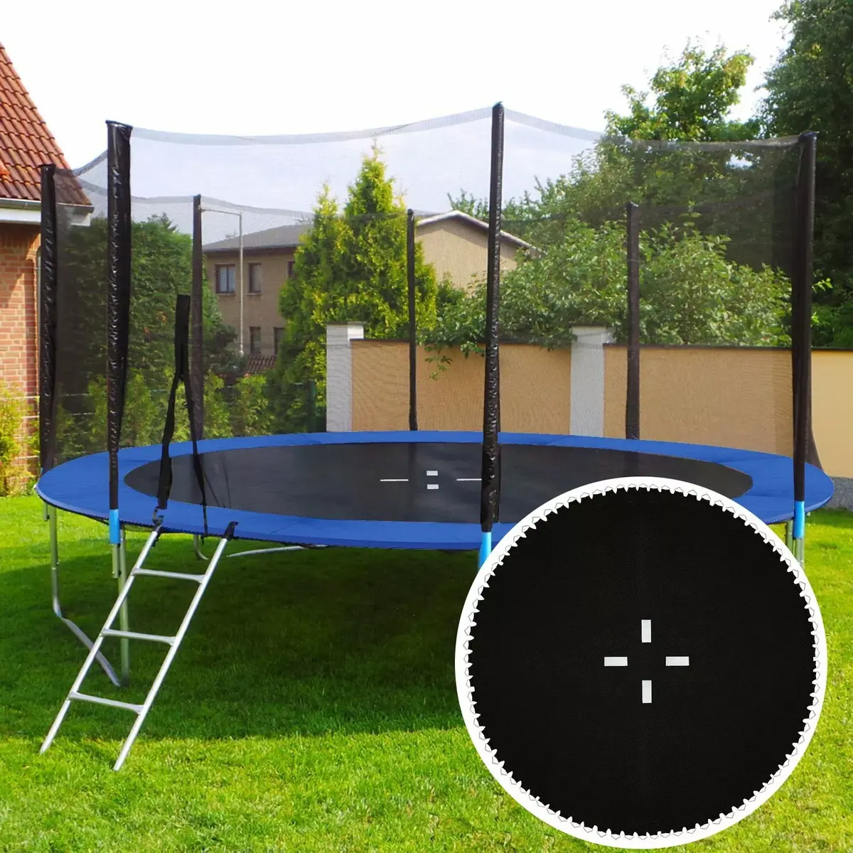 Trampoline cover Springos TM-13FT 84V Photo 9