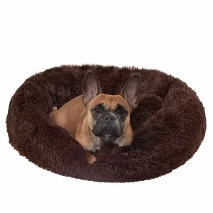 Round pet bed Springos PA0142 — 70 cm diameter for dogs and cats