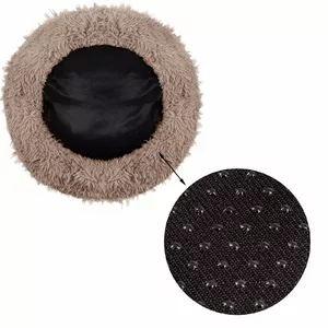 Pet bed Springos PA0174 — round pet bed for dogs and cats, 80 cm diameter