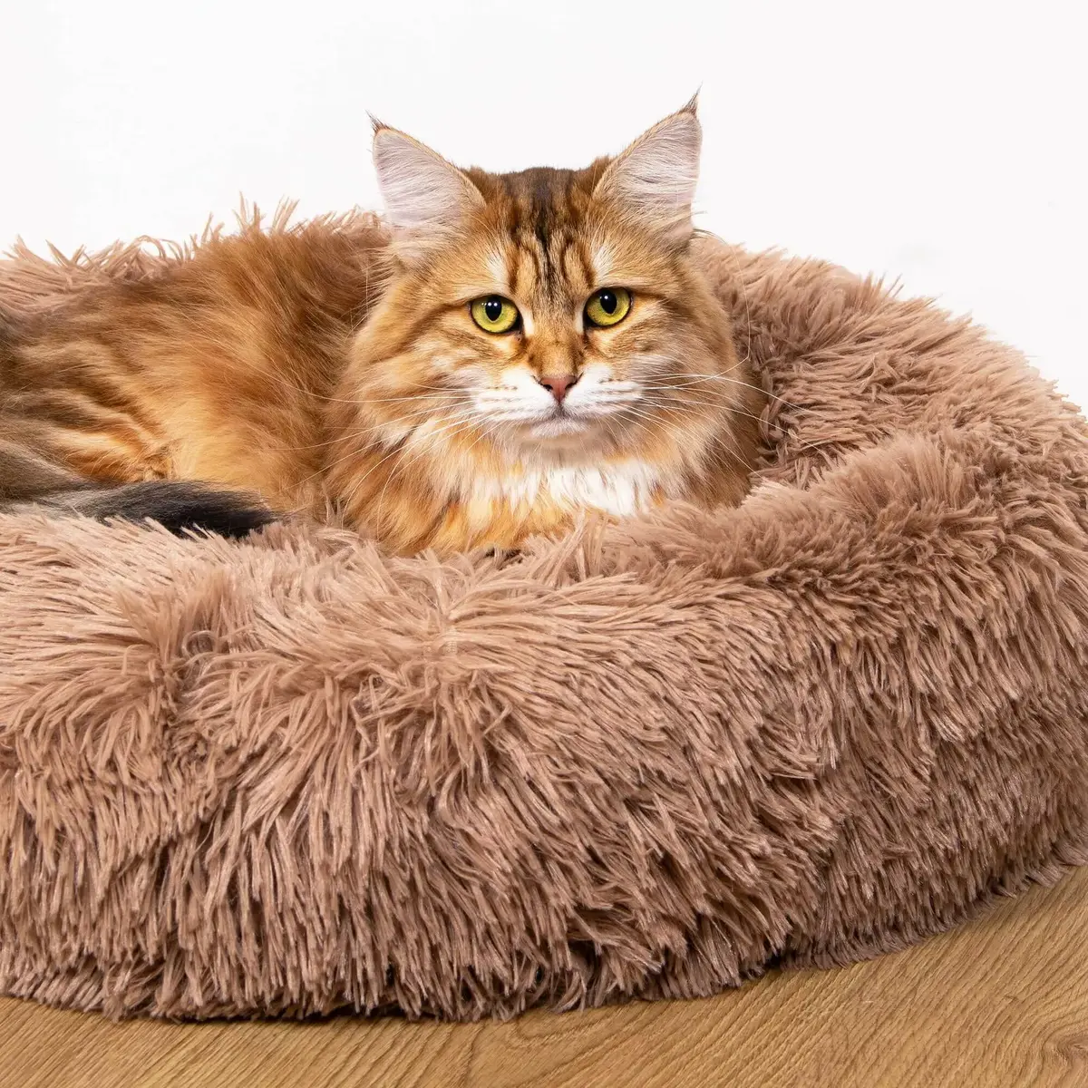 Pet bed Springos PA0174 — 80 cm round bed Photo 10