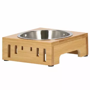 Керамическая миска для животных Springos PA0198 с нескользящей основой, керамическая кормушка для кошек и мелких собак