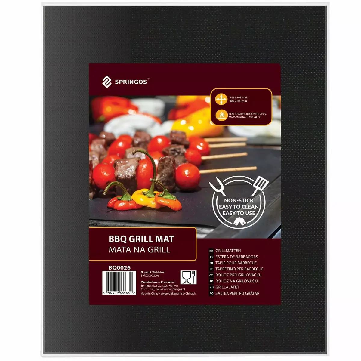 Grill mat Springos BQ0026 Photo 2