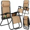 Садовый шезлонг Springos GC0002 Zero Gravity Photo 3