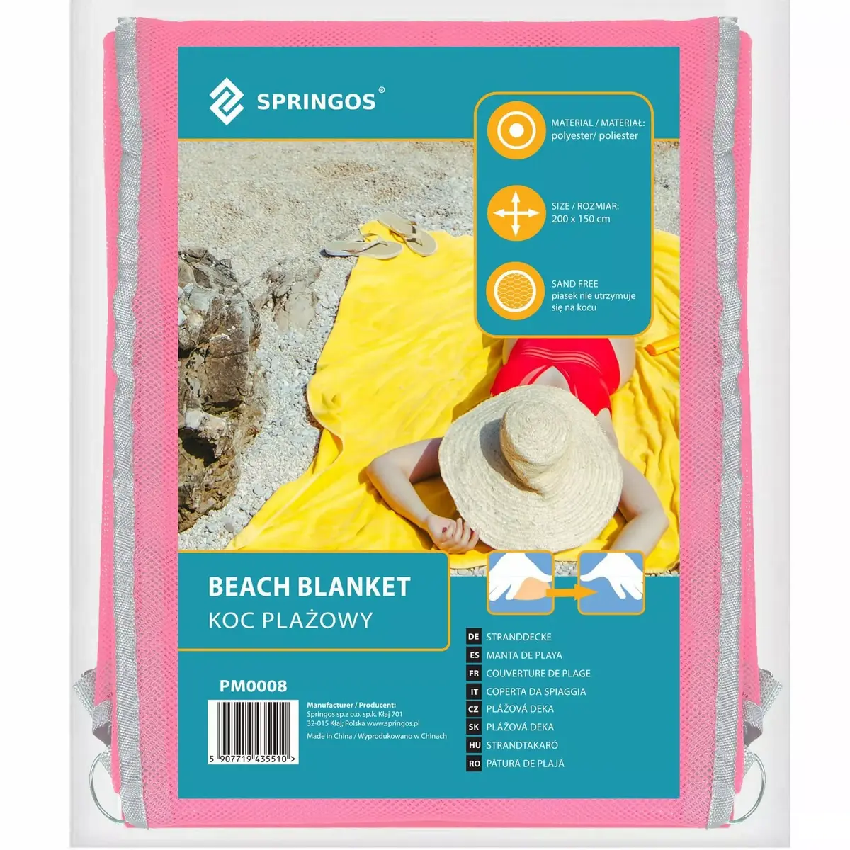 Beach blanket Springos PM0008 travel mat Photo 7