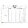 Springos SG0001 drošības vārtiņi 76-85 cm Photo 4