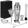 Barware set Springos KI0023 — 8-piece stainless steel Photo 2