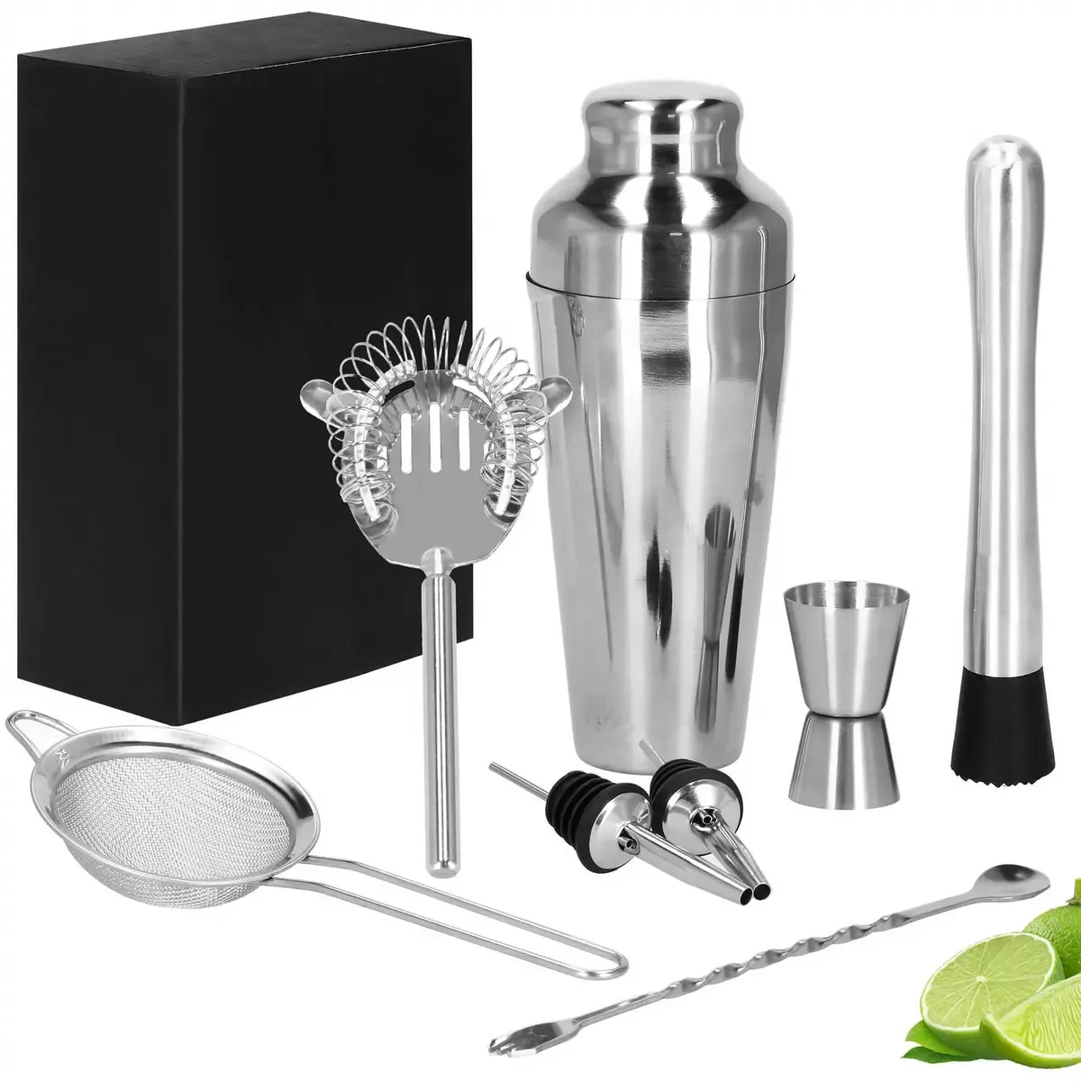 Barware set Springos KI0023 — 8-piece stainless steel Photo 10