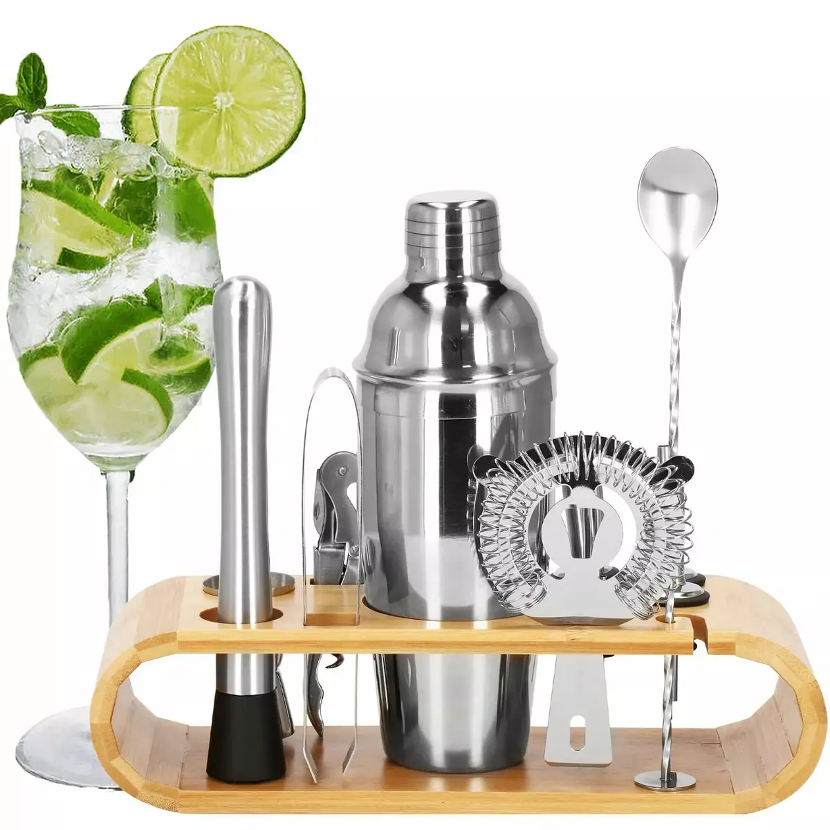 Barware set Springos KI0025 — 12-piece kit Photo 2