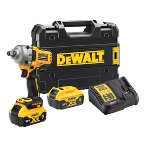 Impact driver DeWALT DCF891P2T-QW, brushless, 18V 5.0Ah, 1/2" chuck, 812 Nm torque, 2000 rpm, 2 batteries, charger, case