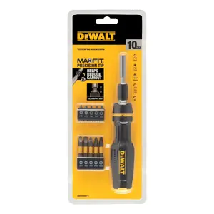 Multi-bit screwdriver DeWALT DWHT68001-0 11 pieces