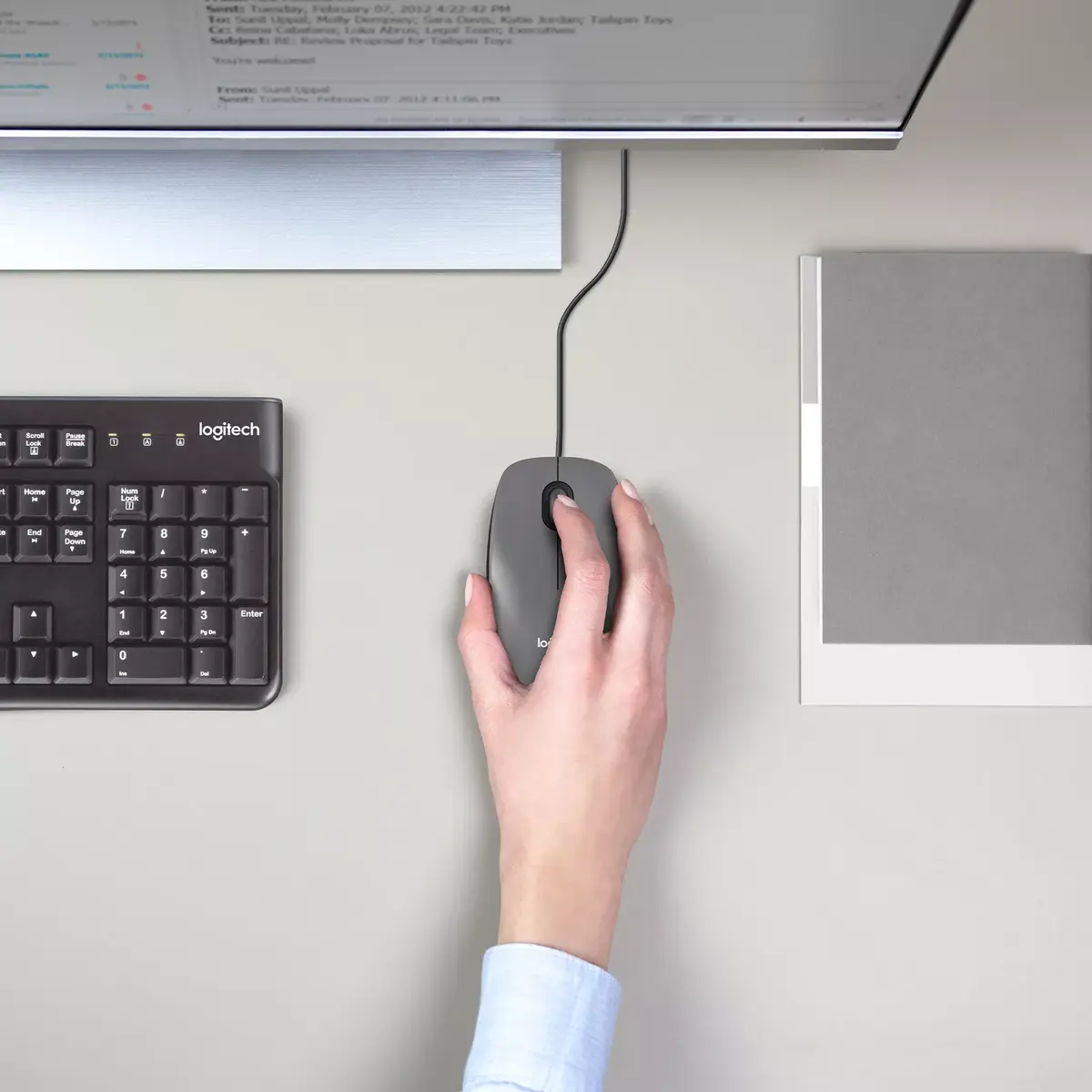 Мышка Logitech M100 Photo 2