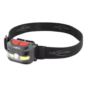 Налобный фонарь Ansmann HD250RS Черный COB LED 4W IP54