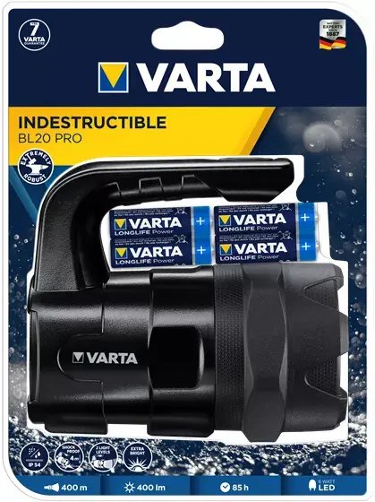 Налобный фонарь Varta INDESTRUCTIBLE BL20 PRO Photo 3
