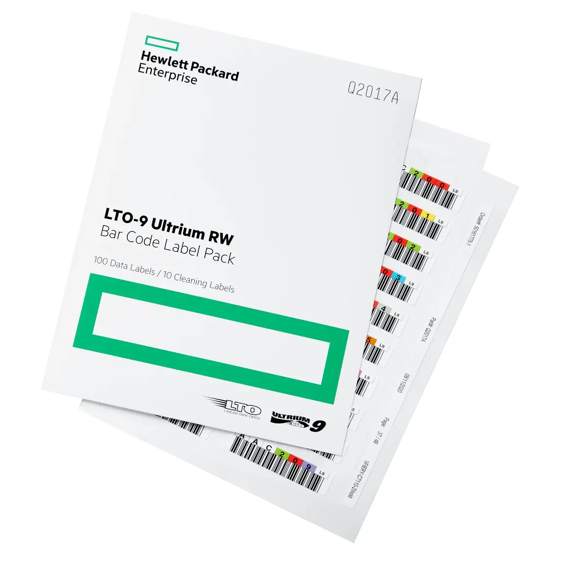 HP LTO-9 Ultrium RW Bar Code