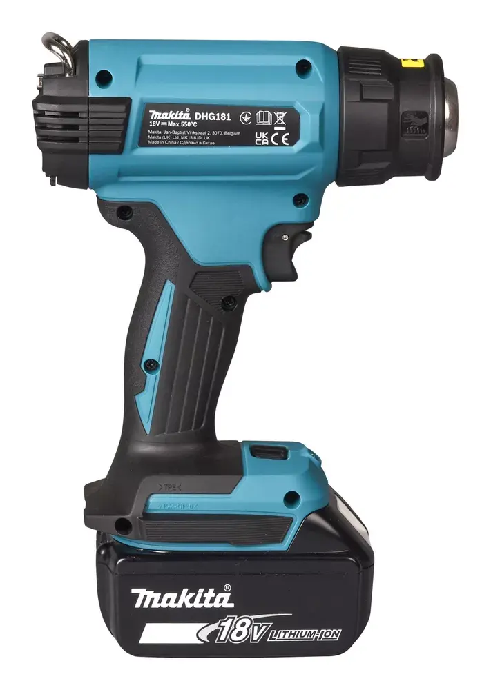 Фен строительный Makita DHG181ZJ Photo 6
