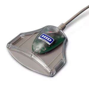 Viedkartes lasītājs HID Identity OMNIKEY 3021 USB 2.0 Pelēks Caurspīdīgs