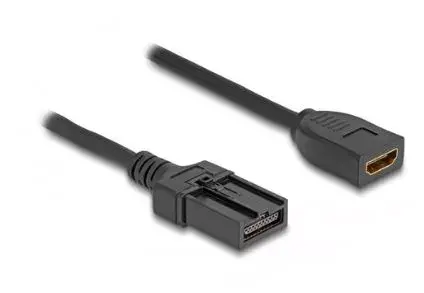 DeLOCK HDMI Automotive cable HDMI-A female to HDMI-E male Photo 2