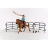 Fermas Schleich Kovboju komanda Roping Photo 6