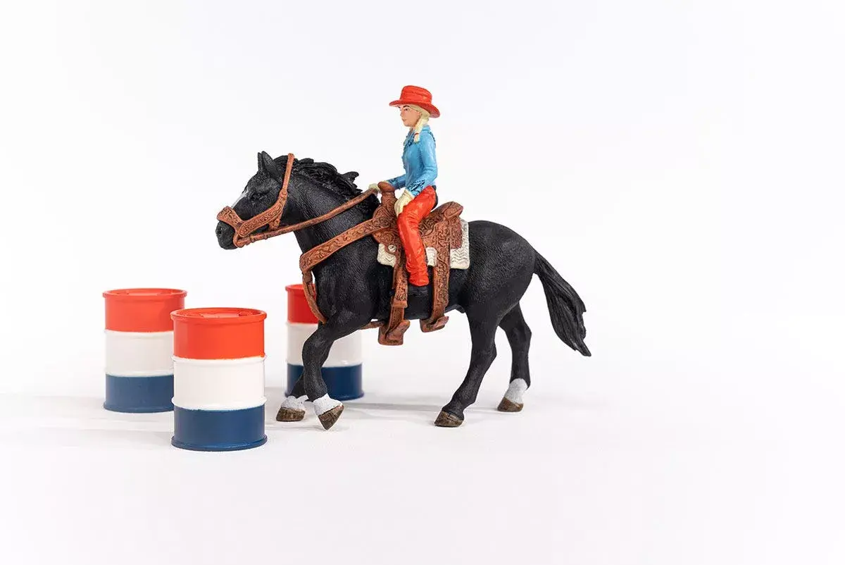 Игрушечная фигурка Schleich FARM WORLD Ковбойка на соревнованиях Photo 4