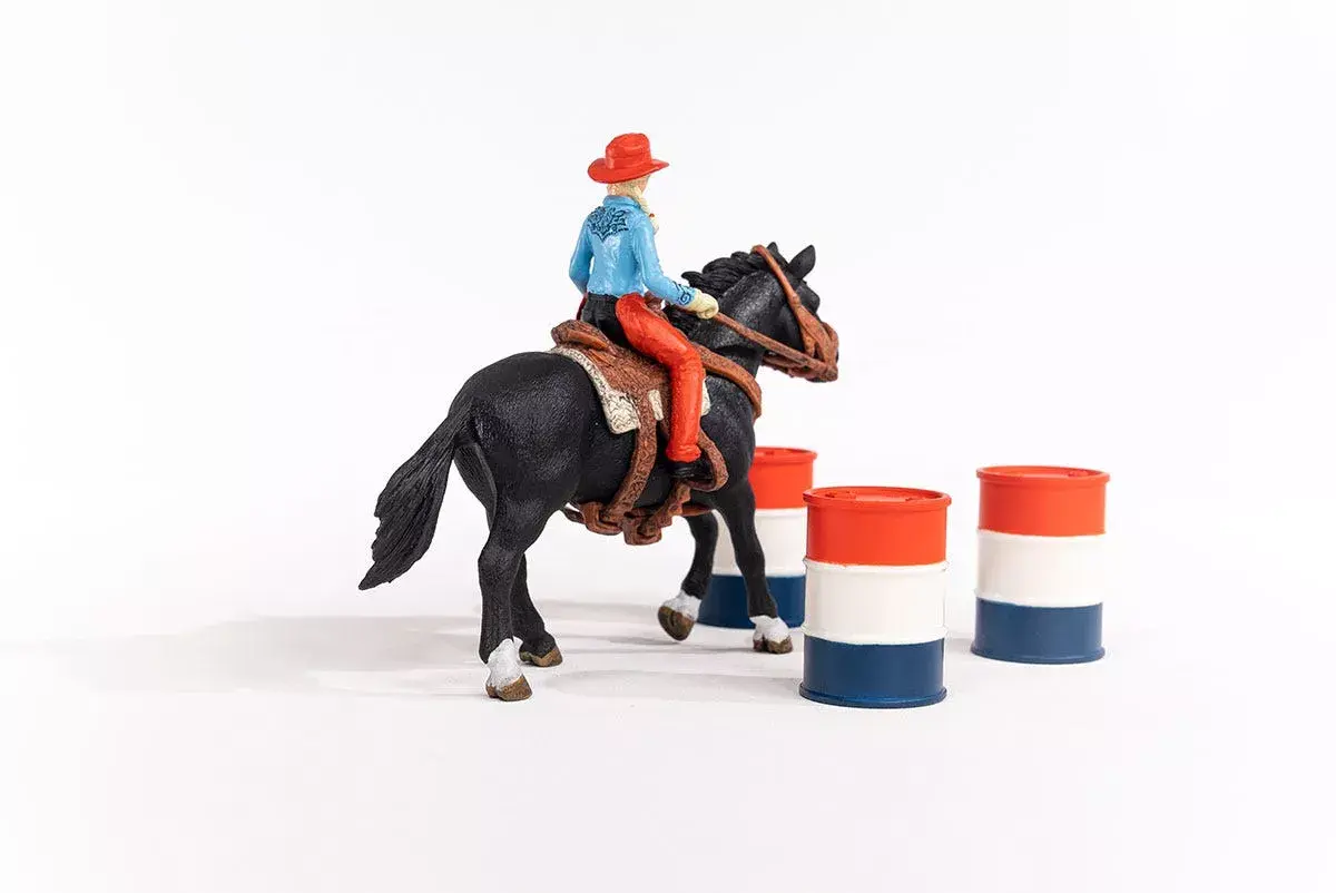 Игрушечная фигурка Schleich FARM WORLD Ковбойка на соревнованиях Photo 6