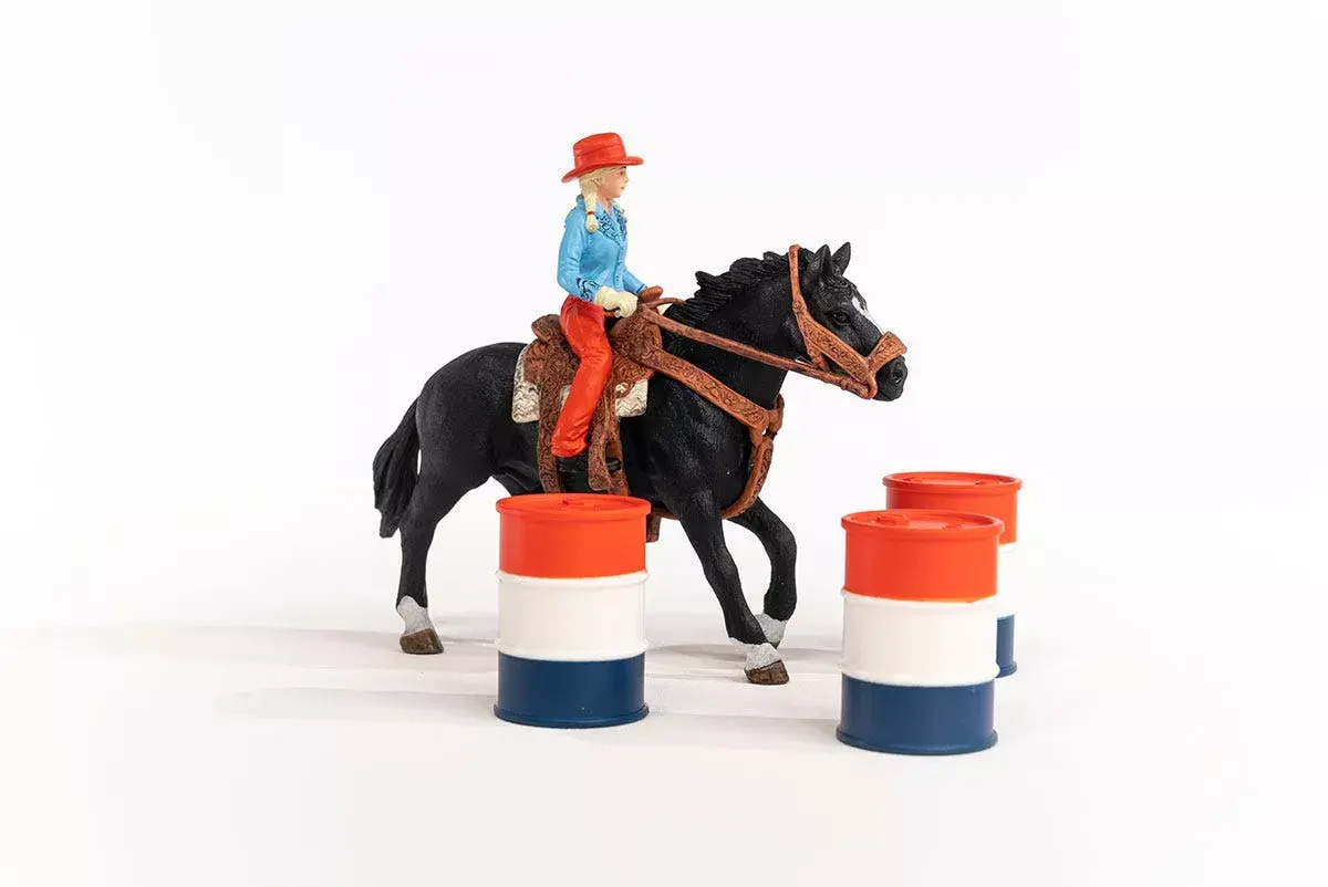 Игрушечная фигурка Schleich FARM WORLD Ковбойка на соревнованиях Photo 7