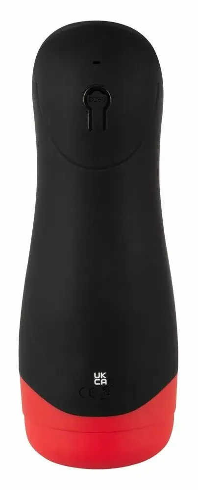 Мастурбатор WYNE Silicone Black — подогрев, вибрация, вакуум Photo 4