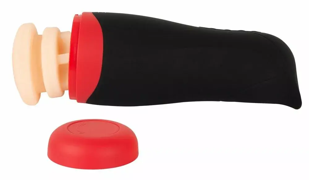 Мастурбатор WYNE Silicone Black — подогрев, вибрация, вакуум Photo 6