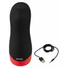 Мастурбатор WYNE Silicone Black — подогрев, вибрация, вакуум Photo 11