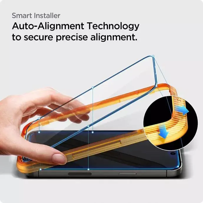 Spigen Glas.tR Align Master — ekrāna aizsargstikls iPhone 14 Pro Photo 2