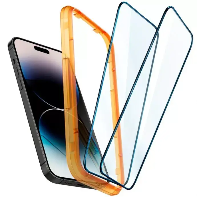 Spigen Glas.tR Align Master — ekrāna aizsargstikls iPhone 14 Pro Photo 8