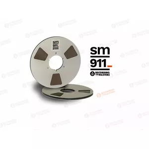 Analog reel-to-reel tape Recording The Masters SM911 1/4" (2500 ft) – professional studio recording tape