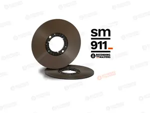 Analog tape Recording The Masters RTM SM911 1/4" (6.3mm) 2500ft (762m) Pancake R34130