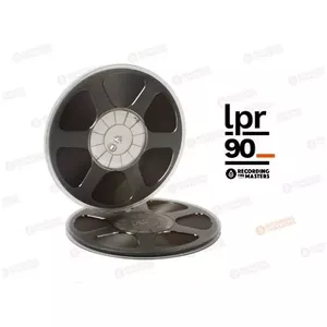 Magnetic tape reel Recording The Masters LPR90 1/4" (7.62 mm) 3608 ft reel