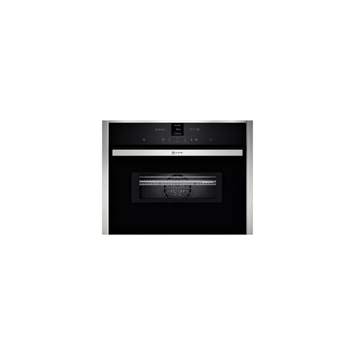 Духовой шкаф с СВЧ Neff. Встроенная пароварка Neff кнопки. Neff c17mr02g0.