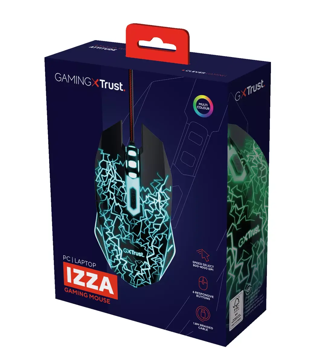 Мышь Trust GXT 105X Izza Photo 5