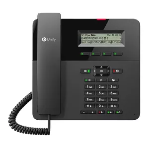 Unify OpenScape Desk Phone CP210 Analogais tālrunis Melns